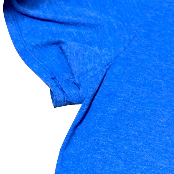 The Nike Tee Royal Blue Mets Short Sleeve Shirt Size XL Athletic Cut - Picture 4 of 7